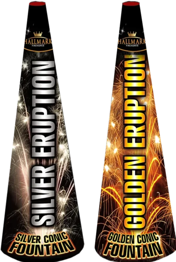 Gold/Silver Eruption – Fountain