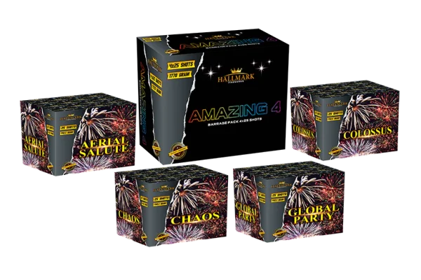 Amazing 4 Barrage Pack (100 shots)