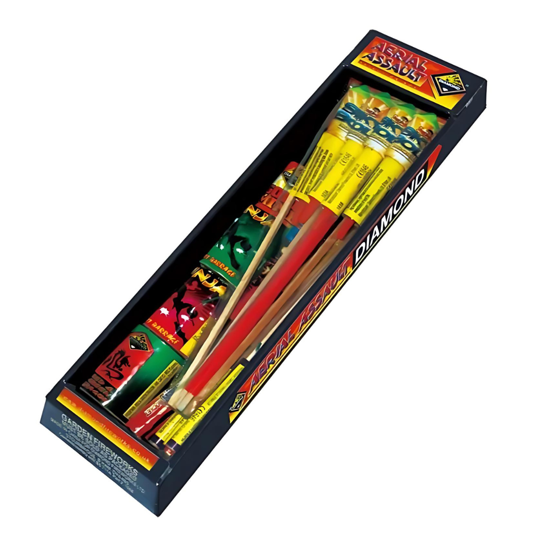 Aerial Assault selection box – 22 Fireworks