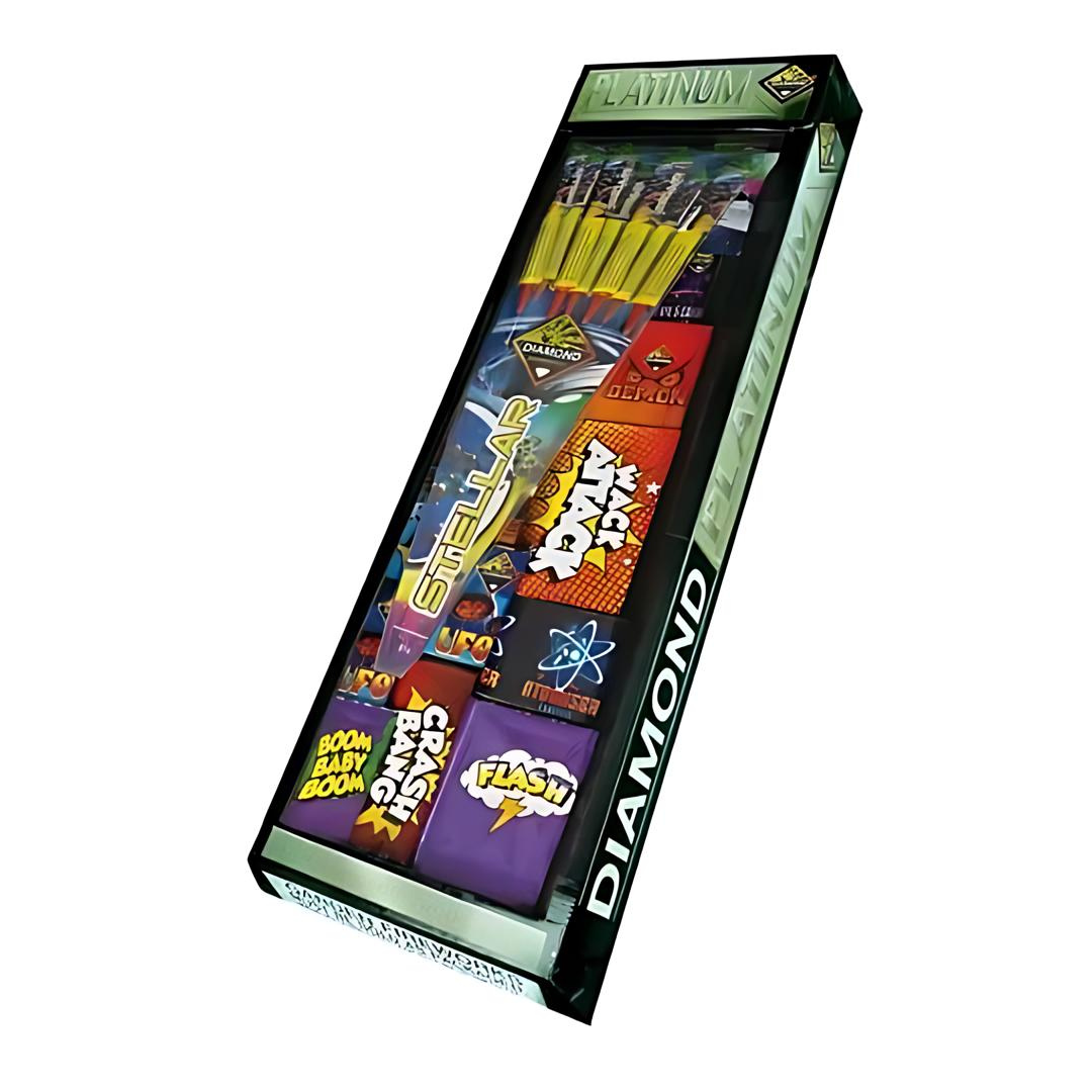 PLATINUM SELECTION BOX – 35 FIREWORKS (AMAZING SELECTION)
